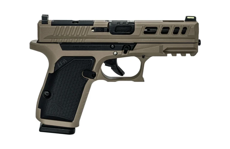 LFA LF AMP G19 Frame 9x19 3.925" Barrel 15Rd Non Ported Barrel Flat Dark Earth (FDE)