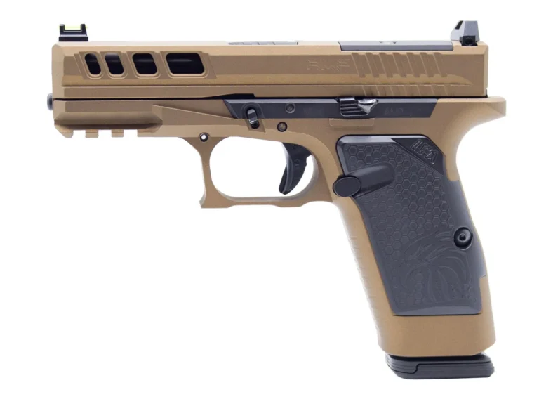 LFA LF AMPX Pistol G19X Frame 9mm 3.9 in. Barrel 17Rd Burnt Bronze