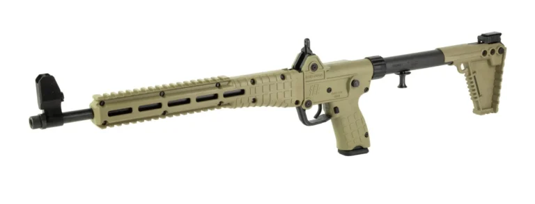 KelTec Sub-2000 9mm Carbine Glock 17 10rd Magazine Blued Tan  Finish