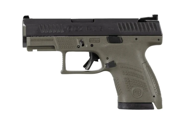 CZ P-10S 9mm OD Green Semi-Automatic 12 Round Sub-Compact Pistol