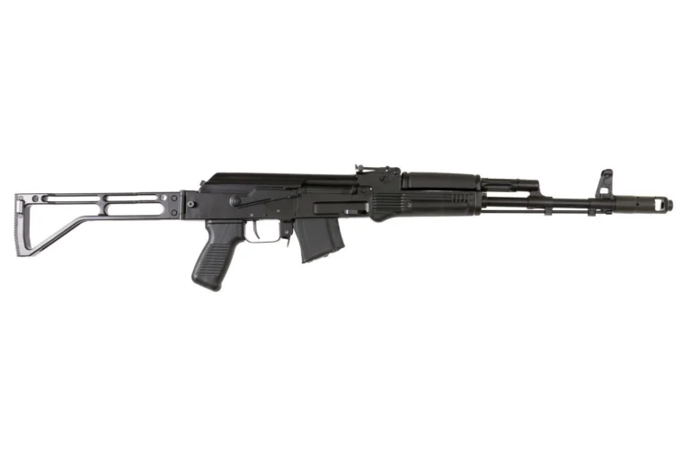 Arsenal SAM7SF 7.62x39mm Semi-Auto AK-47 Rifle with Aluminum Side-folding Buttstock Black Furniture