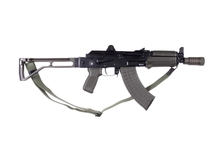 Arsenal Factory SBR AR-M14SF TACT 7.62x39mm Rifle Tactical Right-Side Folding Stock OD Green Flash Hider