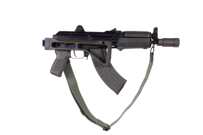 Arsenal Factory SBR AR-M14SF TACT 7.62x39mm Rifle Tactical Right-Side Folding Stock Green