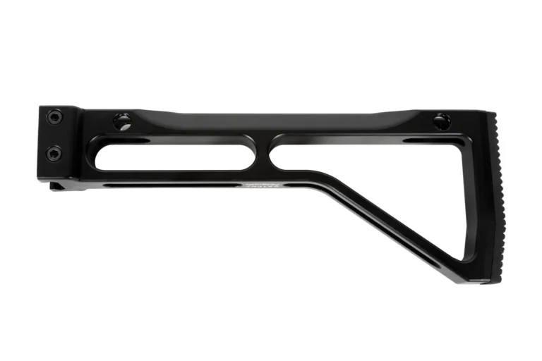 Arsenal CNC Machined Aluminum Tactical Buttstock Assembly 1913 Picatinny Attachment Black