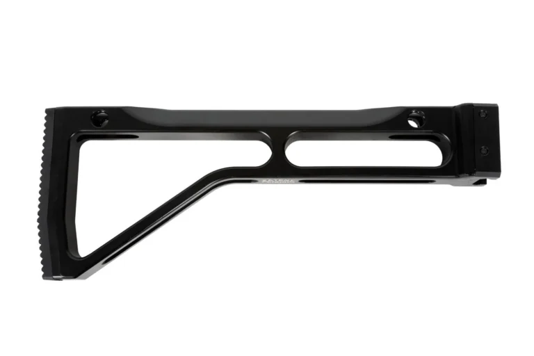 Arsenal CNC Machined Aluminum Tactical Buttstock Assembly 1913 Picatinny Attachment Black