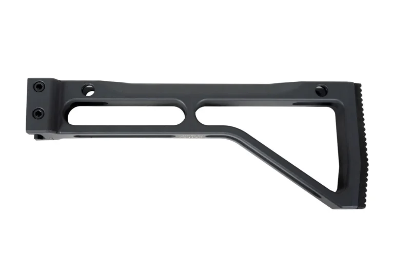 Arsenal CNC Machined Aluminum Tactical Buttstock Assembly 1913 Picatinny Attachment Gray