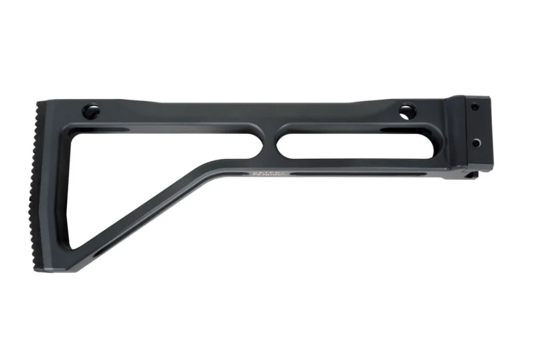 Arsenal CNC Machined Aluminum Tactical Buttstock Assembly 1913 Picatinny Attachment Gray