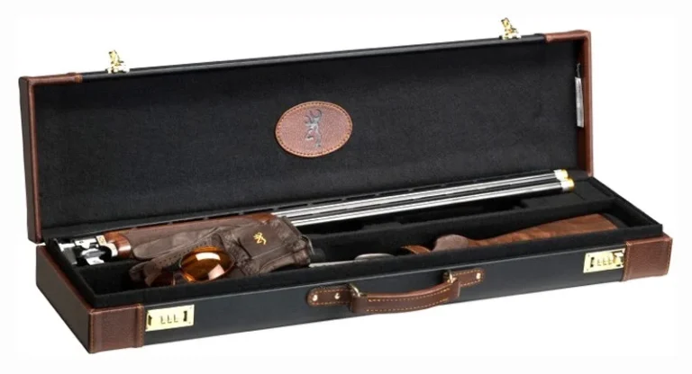 BROWNING LUGGAGE CASE O/U TO - 32" BBL ENCINO II BLACK/BROWN