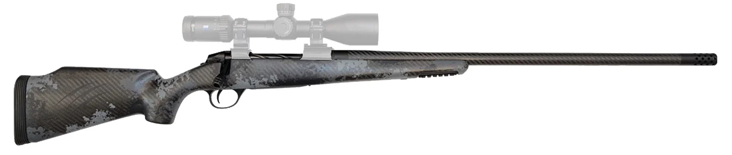 Fierce Firearms FCRG65CM20TP Carbon Rage Full Size 6.5 Creedmoor 4+1, 20" C3 Carbon Fiber Barrel, Tungsten Gray Cerakote Titanium Receiver, Phantom Camo Fixed Fierce Tech C3 Stock, Right Hand