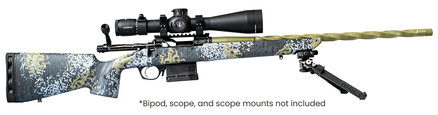 Horizon Firearms RF008S392216C13 Venatic 2023 7mm PRC 22" Spiral Fluted Threaded Barrel, Drilled & Tapped Receiver, Iota EKO X Carbon Fiber Stock
