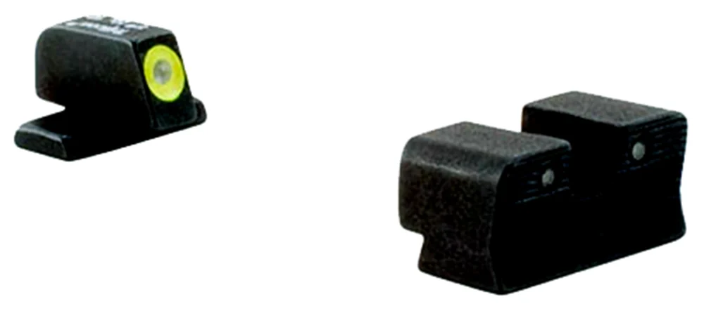 Trijicon 600573 HD Night Sights Green/Tritium Yellow Outline Front Sight-Green Tritium Black Outline Rear Sight Sig Sauer P225/P226/P228 #8 Front/#8 Rear