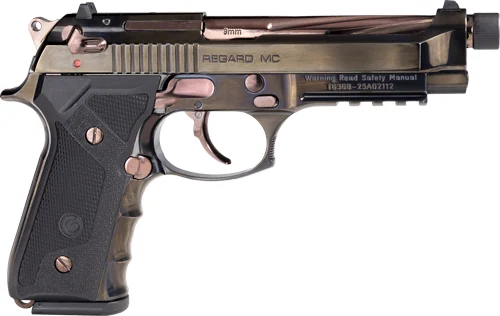 GIRSAN REGARD SMOKE ROSE 9MM - ADJ. SGT 18-SHOT THREADED TALO - Image 2