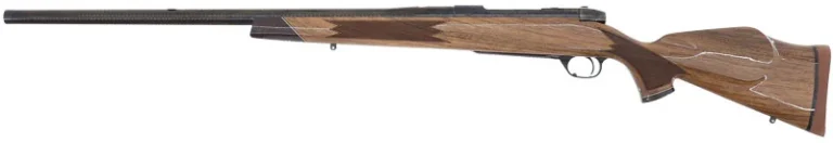 WEATHERBY MARK V DELUXE 460WBY - MAG 28" W/BREAK BLUE/WALNUT
