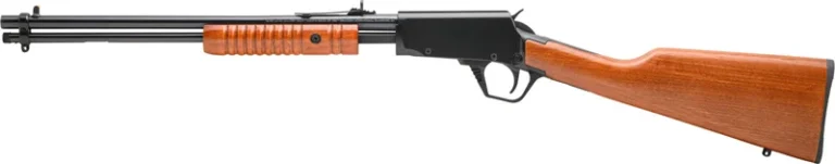 ROSSI GALLERY 22WMR PUMP - 18" 15-SHOT BLACK WOOD
