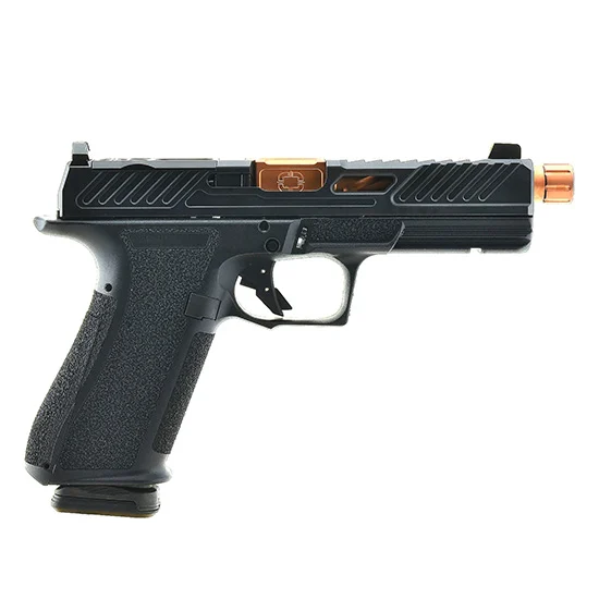 SHAS DR920 9MM 5 BLK ELITE OPTIC SLIDE BRZ